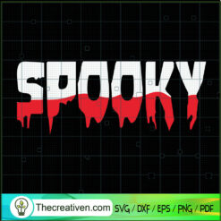 Spooky Blood SVG Cut File for Cricut & Silhouette