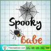 Spooky Babe SVG, Halloween SVG, Scary SVG, Oct 31 SVG 3 Tweetii 201020 UP 02 copy