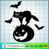 Black Cat Pumpkin Halloween SVG, Halloween SVG, Scary SVG, Oct 31 SVG 3 Tweetii 201020 NT 14 copy
