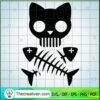 Cat Skeleton SVG, Halloween SVG, Scary SVG, Oct 31 SVG 3 Tweetii 201020 NT 15 copy