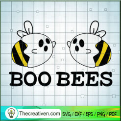Boo Bees Lover SVG Cut File for Cricut & Silhouette