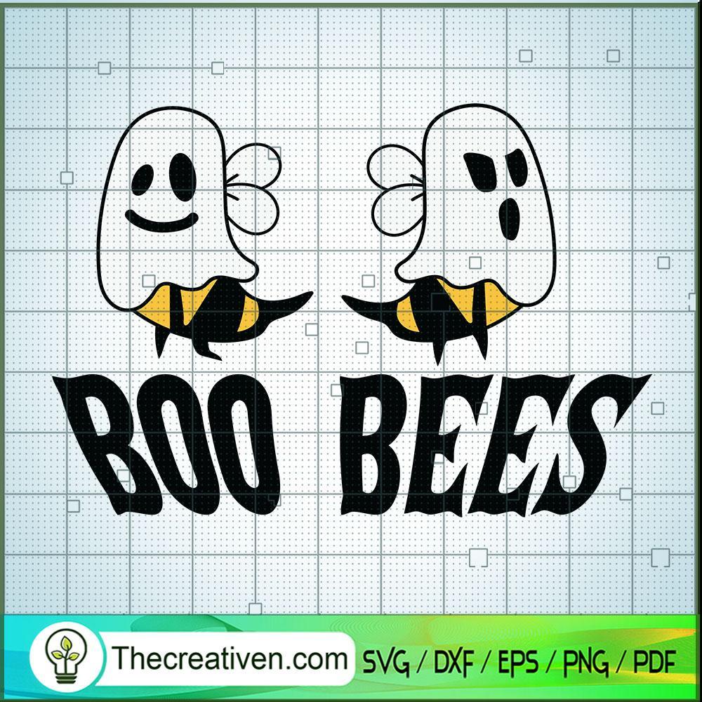 Cute Boo Bees SVG Cut File for Cricut & Silhouette 1 Cute Boo Bees SVG Cut File for Cricut & Silhouette