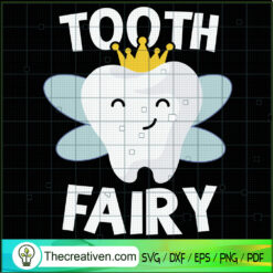 Tooth Fairy SVG Cut File for Cricut & Silhouette