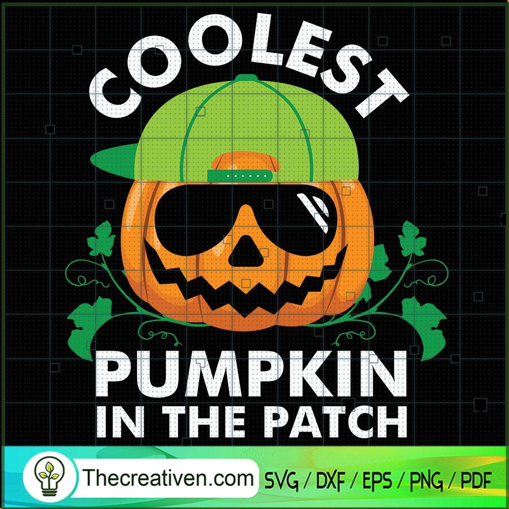 Coolest Pumpkin In The Patch SVG, Halloween SVG, Scary SVG, Oct 31 SVG 1 Tweetii 201017 UP 08 copy