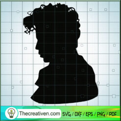Prince Purple Rain Shadow SVG Cut File for Cricut & Silhouette