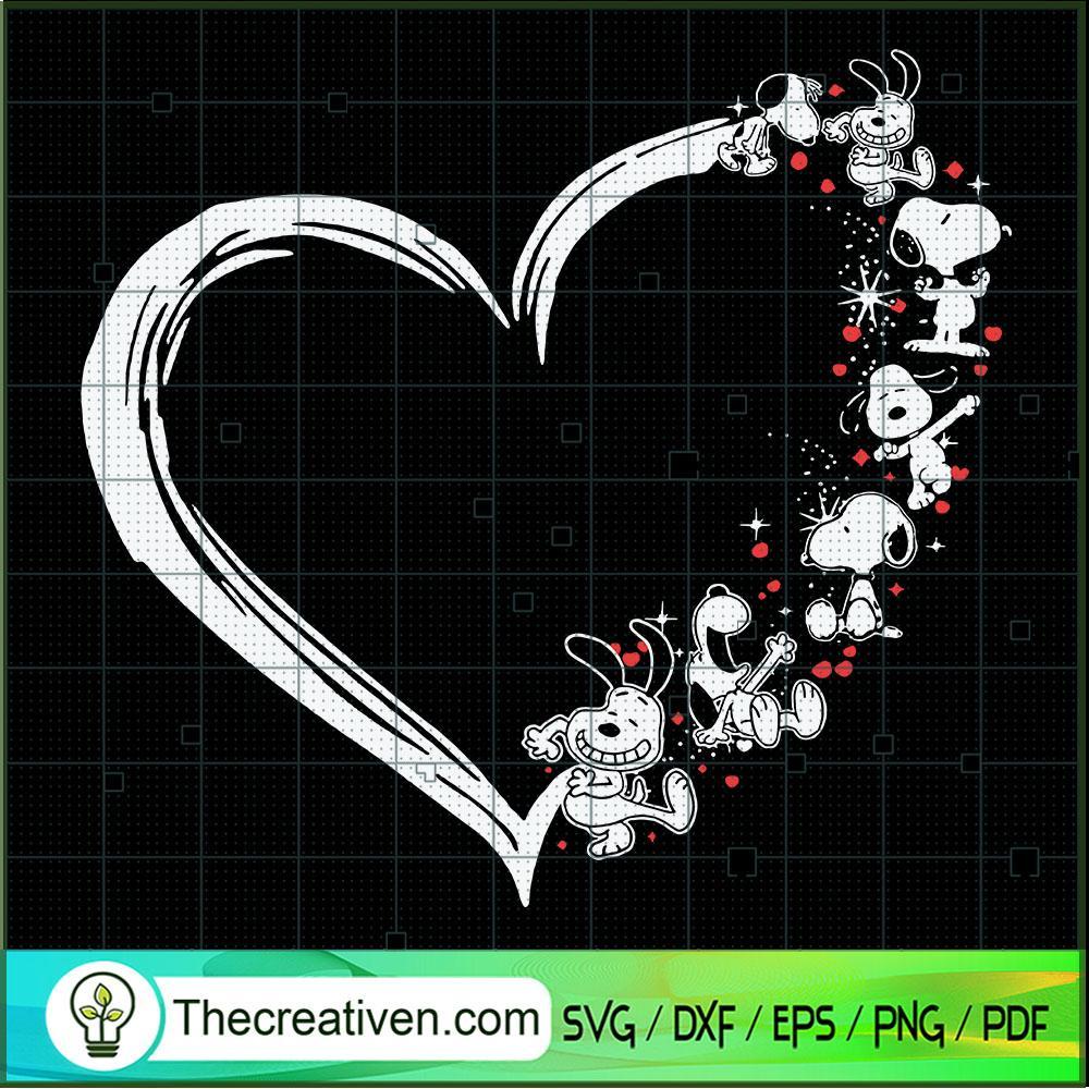 Snoopy Big Heart SVG, Snoopy SVG, Snoopy Cartoon SVG 1 Snoopy Big Heart SVG, Snoopy SVG, Snoopy Cartoon SVG