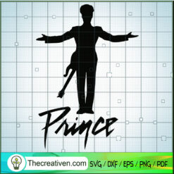Prince Singing SVG, Purple Rain SVG, Prince Rogers Nelson SVG