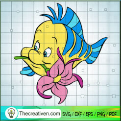 Flounder The Little Mermaid SVG, The Little Mermaid SVG, Disney SVG