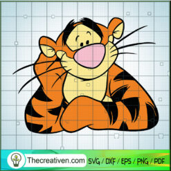 Tigger Relaxing SVG, Winnie The Pooh SVG, Disney SVG