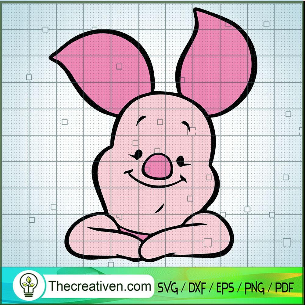 Piglet Relaxing SVG, Winnie The Pooh SVG, Disney SVG 1 Piglet Relaxing SVG, Winnie The Pooh SVG, Disney SVG