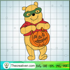 Winnie The Pooh Take A Hallo SVG Cut File for Cricut