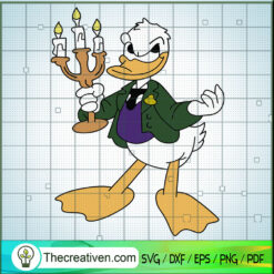 Gentle Duck SVG, Donald Duck SVG, Disney SVG
