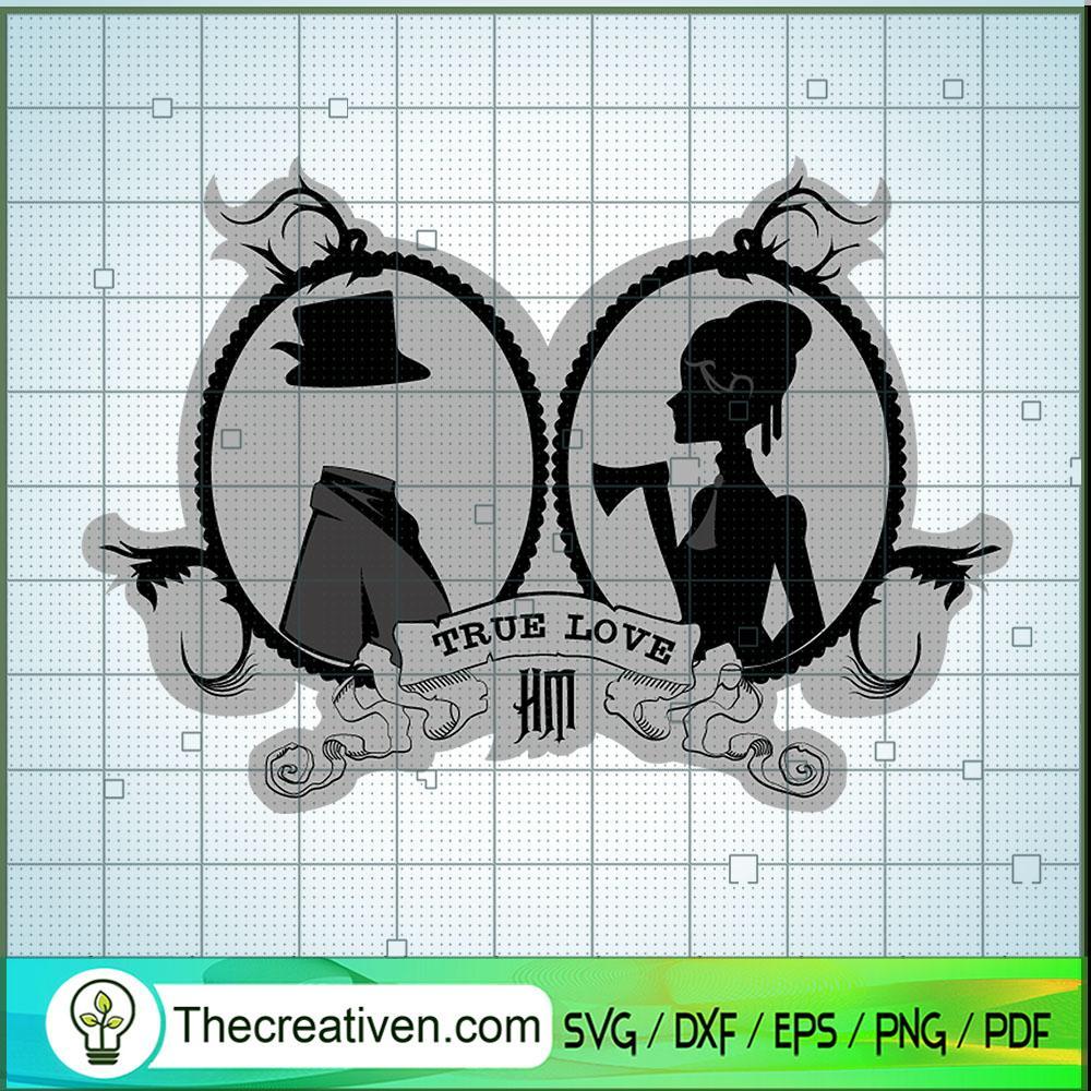 True Love In The Haunted Mansion SVG Cut File for Cricut & Silhouette 1 True Love In The Haunted Mansion SVG Cut File for Cricut & Silhouette