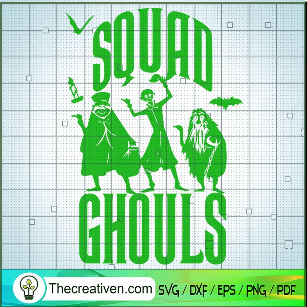 Green Squad Ghouls SVG, The Haunted Mansion SVG, Halloween SVG 1 Green Squad Ghouls SVG, The Haunted Mansion SVG, Halloween SVG