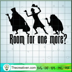 Room For One More? SVG, The Haunted Mansion SVG, Halloween SVG