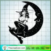 Sexy Witch SVG, Halloween SVG, Horror SVG 2 Halloween Sexy Witch On Moon 5 copy