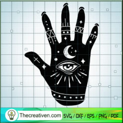 Palm Reading SVG Cut File for Cricut & Silhouette