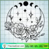 Moon Flowers SVG Cut File for Cricut & Silhouette 3 Moon flowers copy