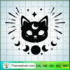 Cat And Moon SVG Cut File for Cricut & Silhouette 3 Cat 1 copy 1