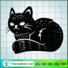 Black Cat SVG Cut File for Cricut & Silhouette 3 Black cat 1 copy