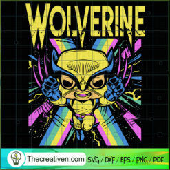 Wolverine Funko SVG, Wolverine SVG, Marvel Comics SVG