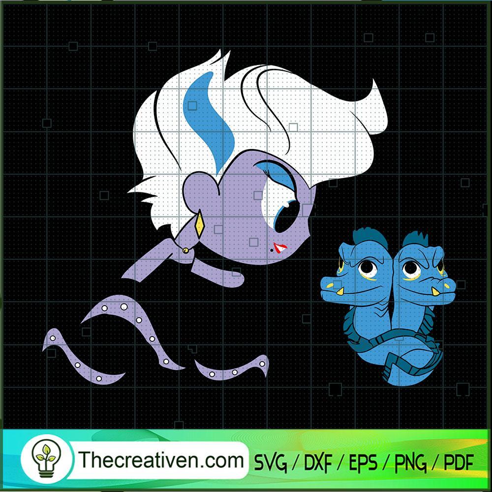 Ursula Cartoon SVG, The Little Mermaid SVG, Walt Disney SVG 1 Ursula Cartoon SVG, The Little Mermaid SVG, Walt Disney SVG