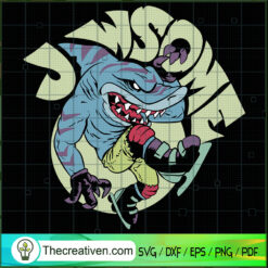 Streex Street Sharks SVG, Streex SVG, Cartoon SVG