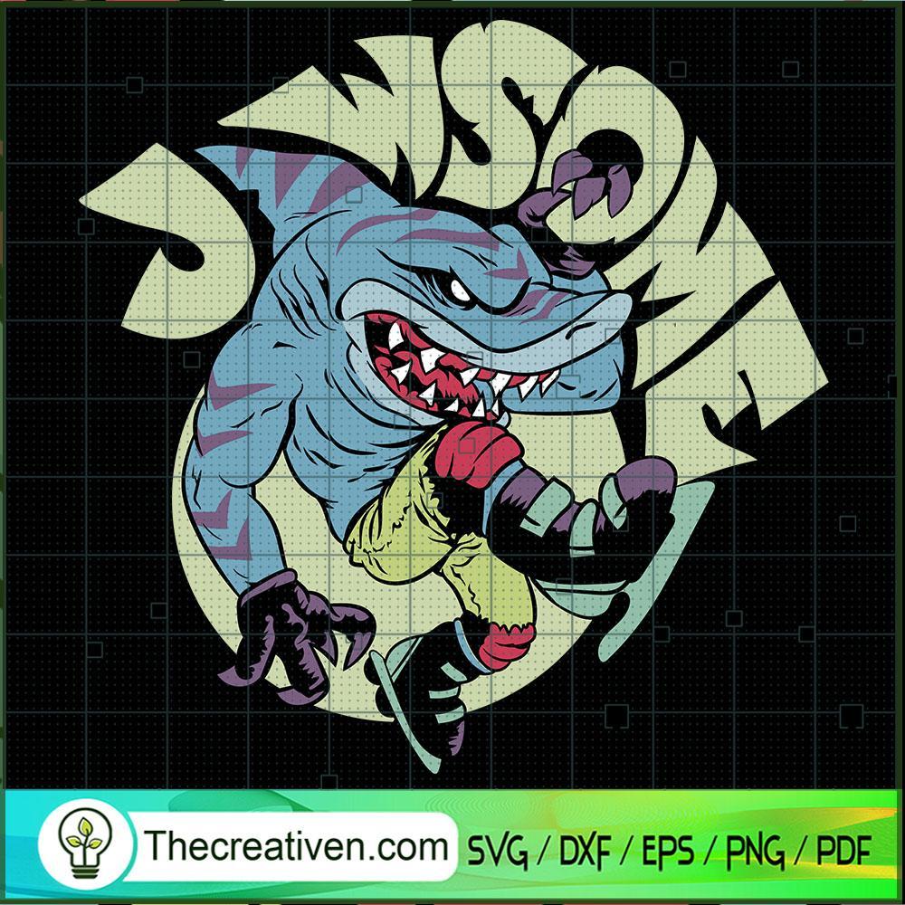 Streex Street Sharks SVG, Streex SVG, Cartoon SVG 1 StreexStreetSharks copy
