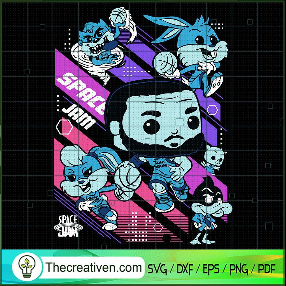 Cute Space Jam Poster SVG, Space Jam SVG, Poster SVG 1 Cute Space Jam Poster SVG, Space Jam SVG, Poster SVG