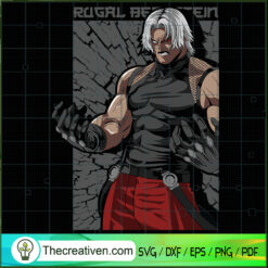Rugal The King Of Fighter SVG Cut File for Cricut & Silhouette