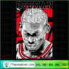 Rodman The Last Dance SVG, Dennis Keith Rodman SVG, Chicago Bulls SVG 2 Rodman TLD copy