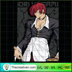 Lori Yagami SVG, The King of Fighters SVG, Kyo Kusanagi SVG