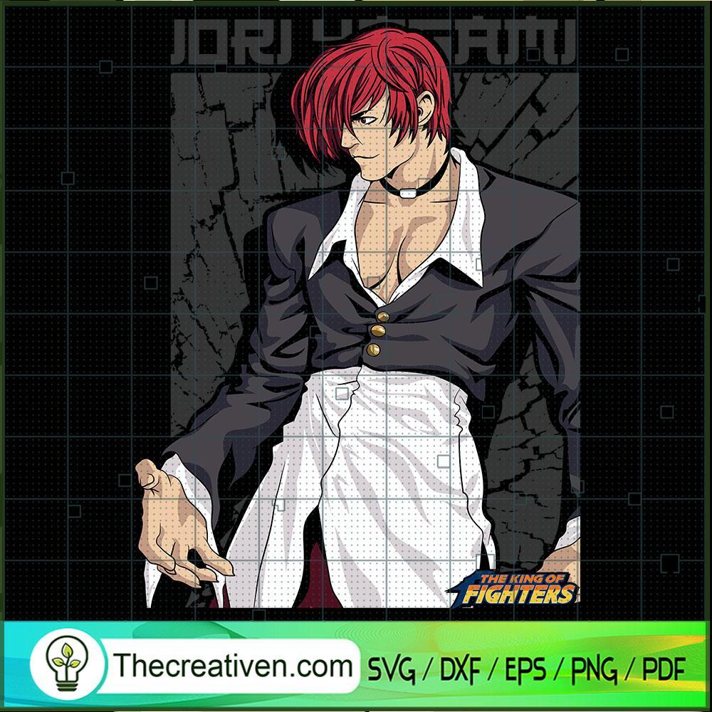 Lori Yagami SVG, The King of Fighters SVG, Kyo Kusanagi SVG 1 IoriYagami copy