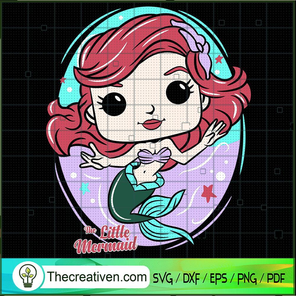 Funko Sirenita SVG, Ariel Princess SVG, Disney SVG 1 Funko Sirenita SVG, Ariel Princess SVG, Disney SVG