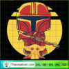 Funko Mandalorian SVG, Star Wars SVG, Galaxy SVG 2 FunkoMandalorian copy