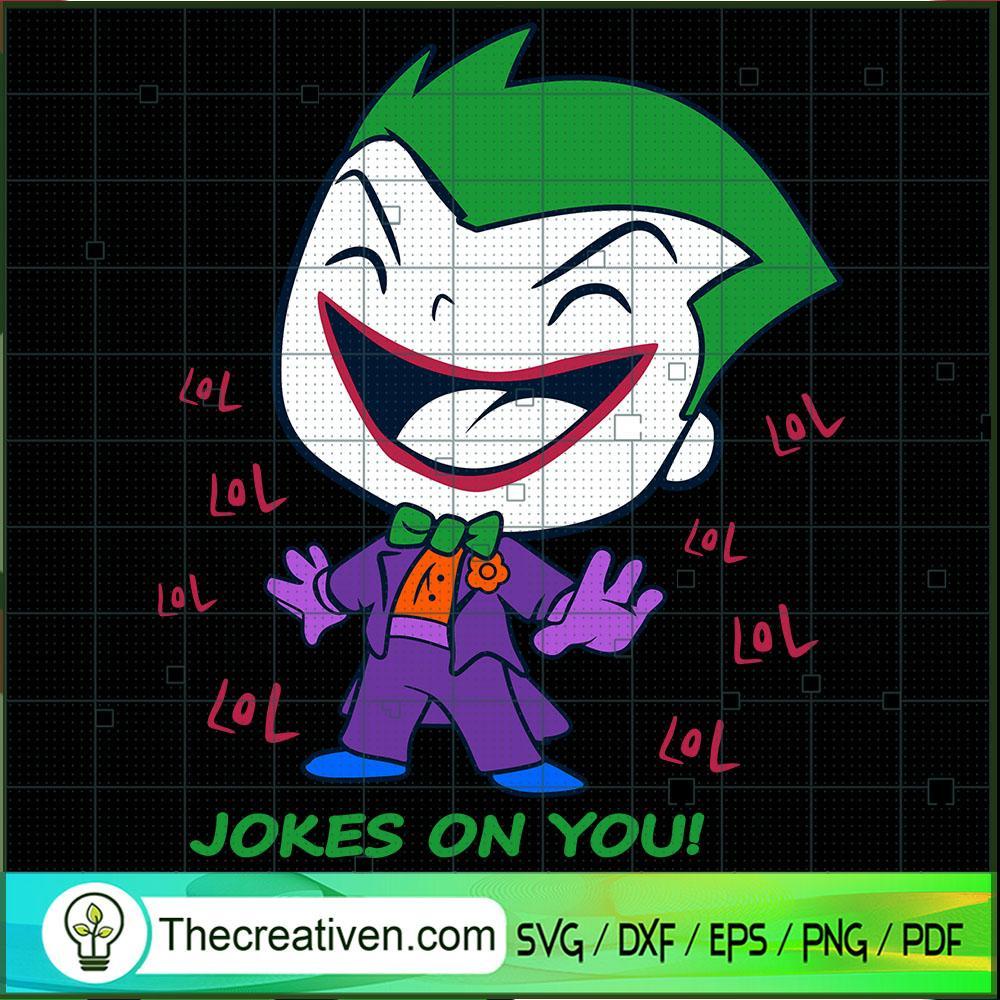 Funko Joker Jokes On You! SVG, Joker SVG, DC Comics SVG 1 Funko Joker Jokes On You! SVG, Joker SVG, DC Comics SVG