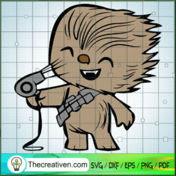 Funko Chewbacca SVG, Star Wars SVG, Chewbacca SVG