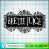 Beetlejuice Logo SVG Cut File for Cricut & Silhouette