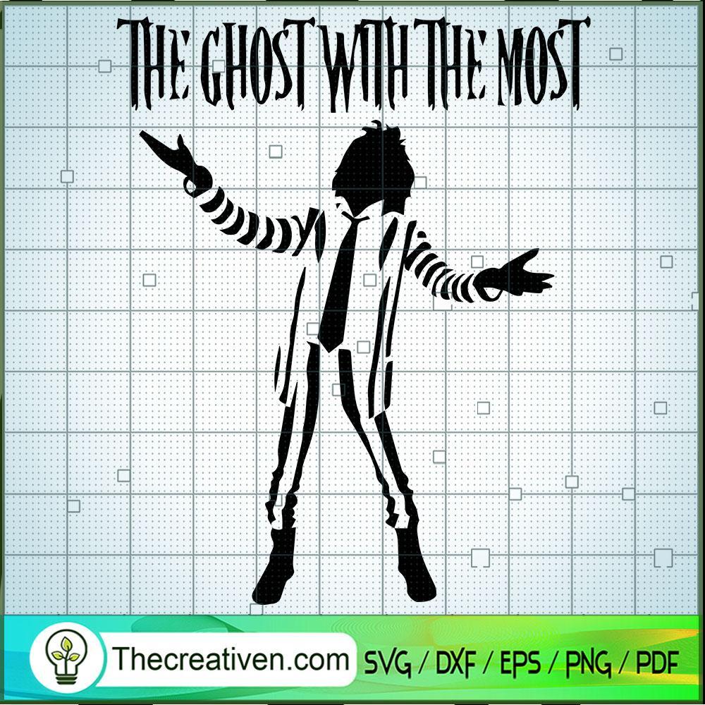 The Ghost With The Most SVG Cut File for Cricut & Silhouette 1 The Ghost With The Most SVG Cut File for Cricut & Silhouette