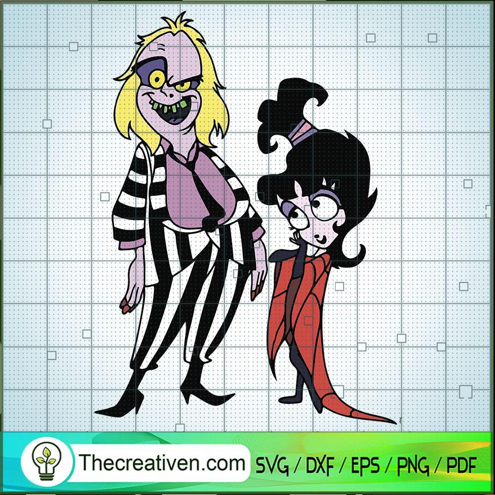 Beetlejuice Cartoon SVG Cut File for Cricut & Silhouette 1 Beetlejuice Cartoon SVG Cut File for Cricut & Silhouette