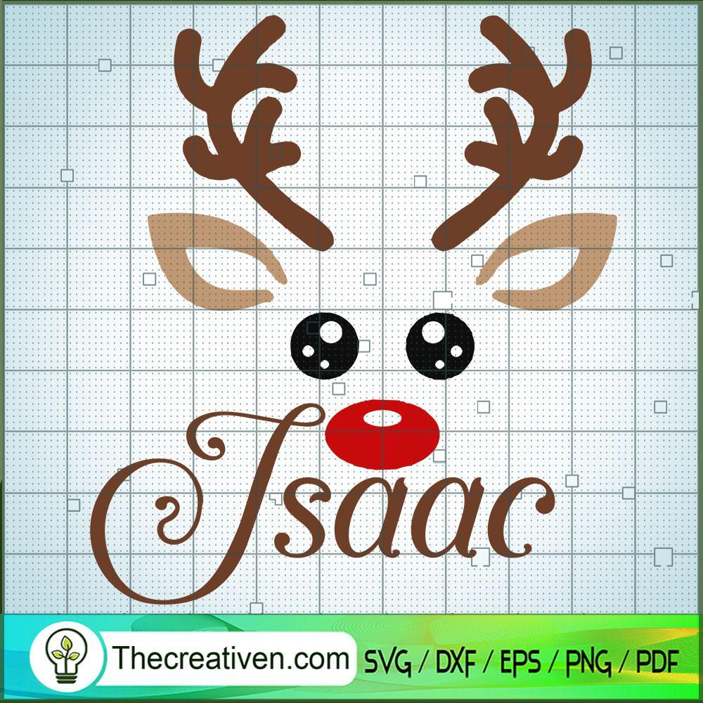 Isaac Christmas SVG Cut File for Cricut & Silhouette 1 Isaac Christmas SVG Cut File for Cricut & Silhouette