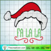 Fa La La Christmas SVG Cut File for Cricut & Silhouette 3 44 copy 2