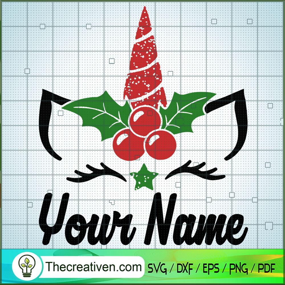 Your Name Christmas SVG Cut File for Cricut & Silhouette 1 Your Name Christmas SVG Cut File for Cricut & Silhouette