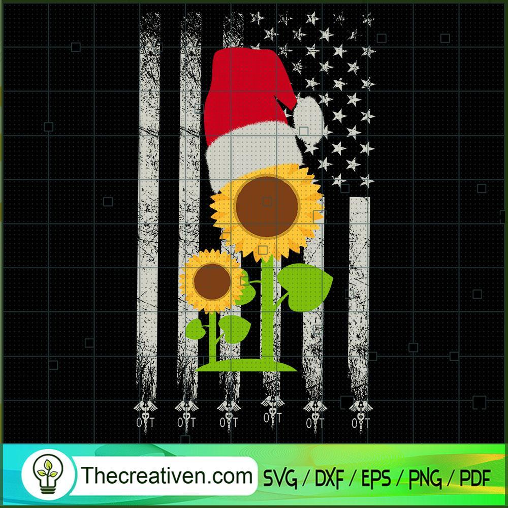 Christmas Uas Flag Sunflower SVG Cut File for Cricut & Silhouette 1 Christmas Uas Flag Sunflower SVG Cut File for Cricut & Silhouette