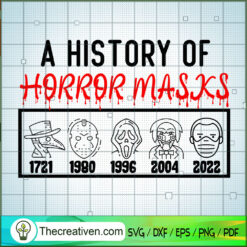 Halloween 2022 a History of  SVG Cut File for Cricut