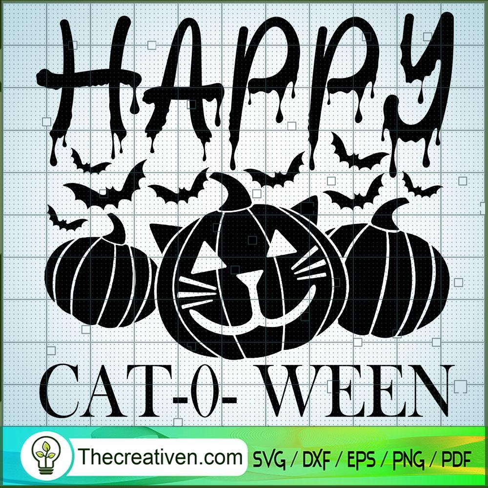 Happy Cat-0-Ween SVG, Halloween Scary SVG, Halloween SVG 1 Happy Cat-0-Ween SVG, Halloween Scary SVG, Halloween SVG