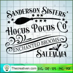 Sanderson Sisters Hocus Pocu SVG Cut File for Cricut