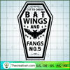 Cut to Order Bat Wings and Fangs SVG Cut File for Cricut & Silhouette