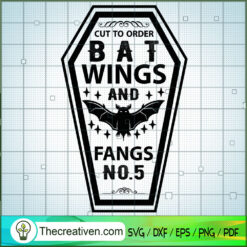Cut to Order Bat Wings and Fangs SVG Cut File for Cricut & Silhouette