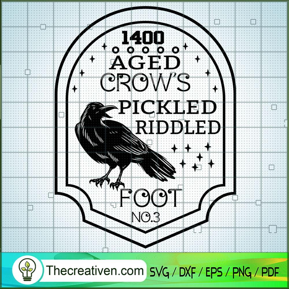 1400 Aged Crows Pickled Ridd SVG Cut File for Cricut 1 1400 Aged Crows Pickled Ridd SVG Cut File for Cricut
